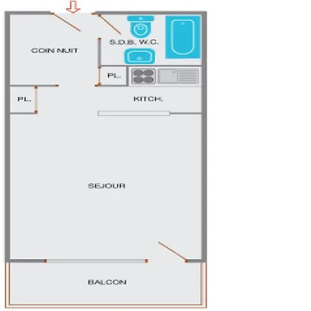 Confortable - 4 Pers, Parking, Animaux Acceptes - Fr-1-241-97